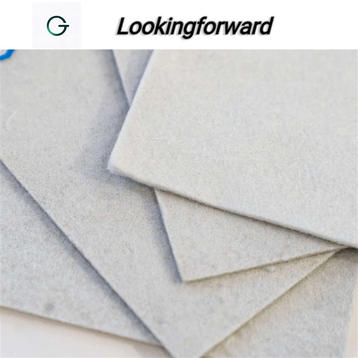 Short filament nonwoven geotextile 01